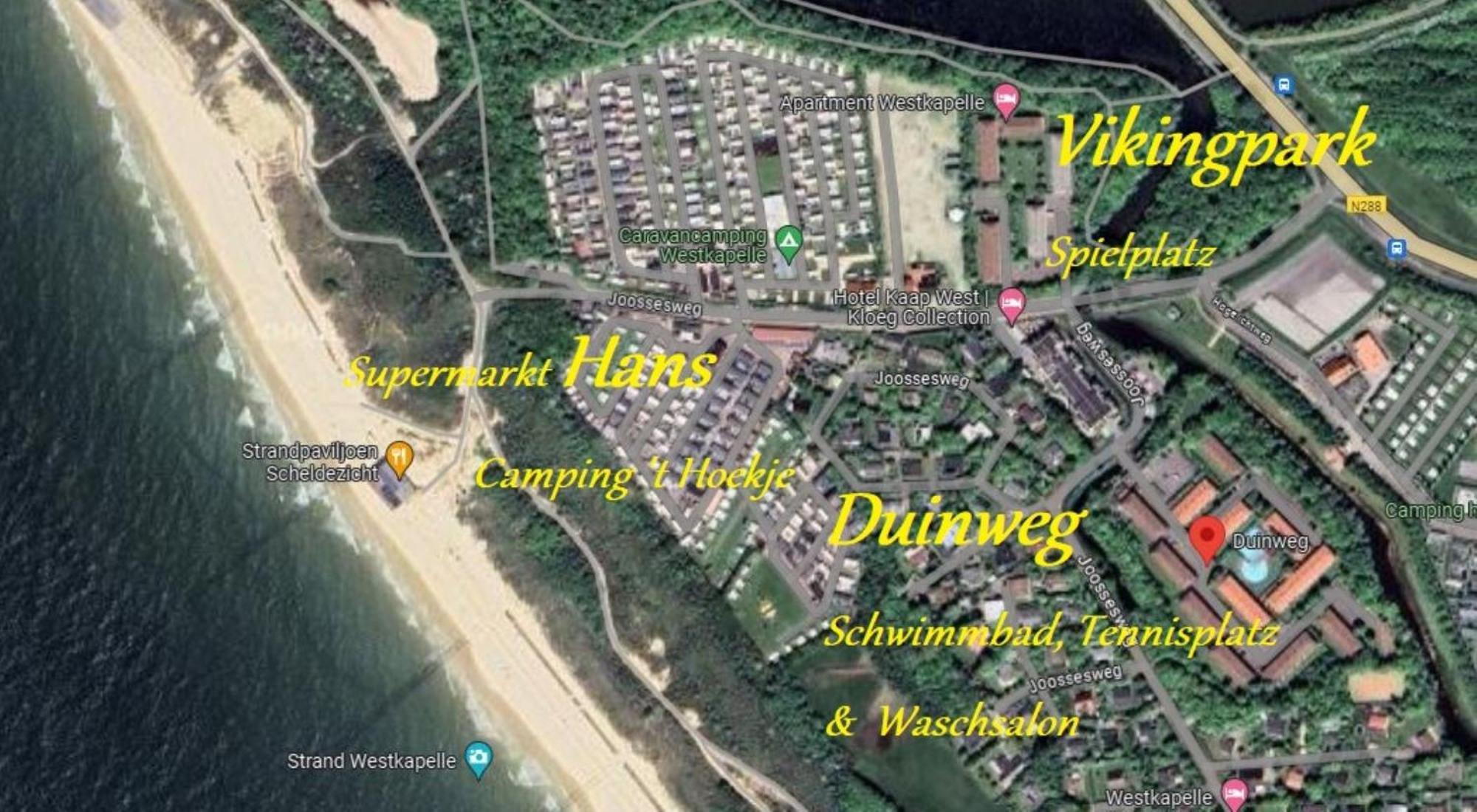 Apartament Ampel Bed By The Sea Westkapelle Zewnętrze zdjęcie